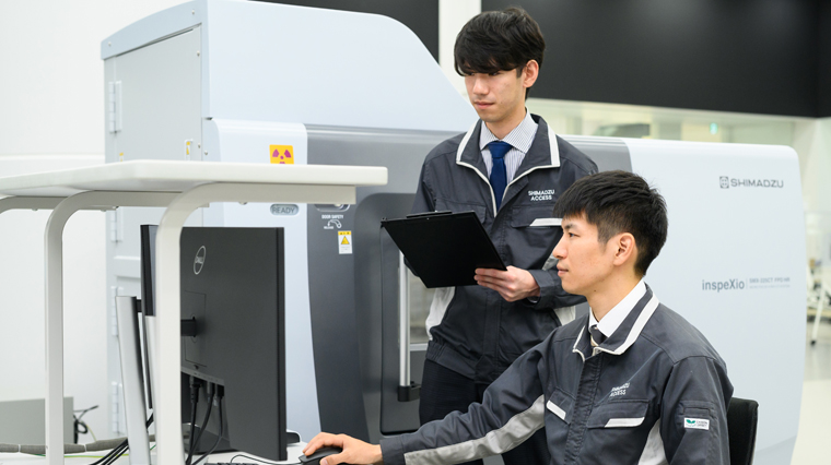 設置・据付(株式会社 島津アクセス)